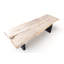 Solid Wood Double Pedestal Dining Table
