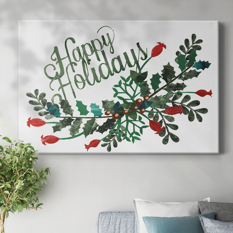 «Cut Wreath», collection A-Gallery, toile tendue, H 12 po x l 18 po