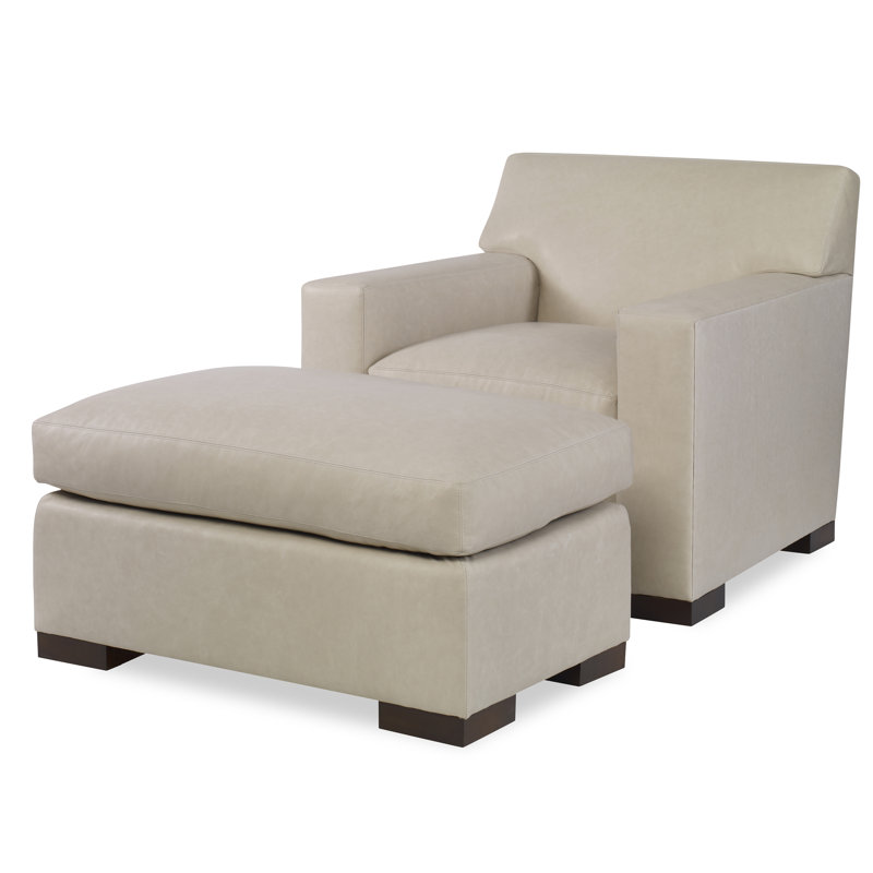 Fauteuil Elkins, Noyer américain, Ivoire de Venise