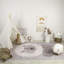 Tapis pour enfant beige / gris Lion de 8 pi x 11 pi (7 pi 7 po x 10 pi 10 po) Lion Branch-459986979