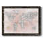Carte de guépard rose sur toile-96272896-96272889
