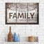«Love Of A Family Quote II», reproduction sur toile-92833101
