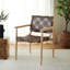 Fauteuil en cuir véritable de 22,83 po de largeur Joshelin-48423980-48675564
