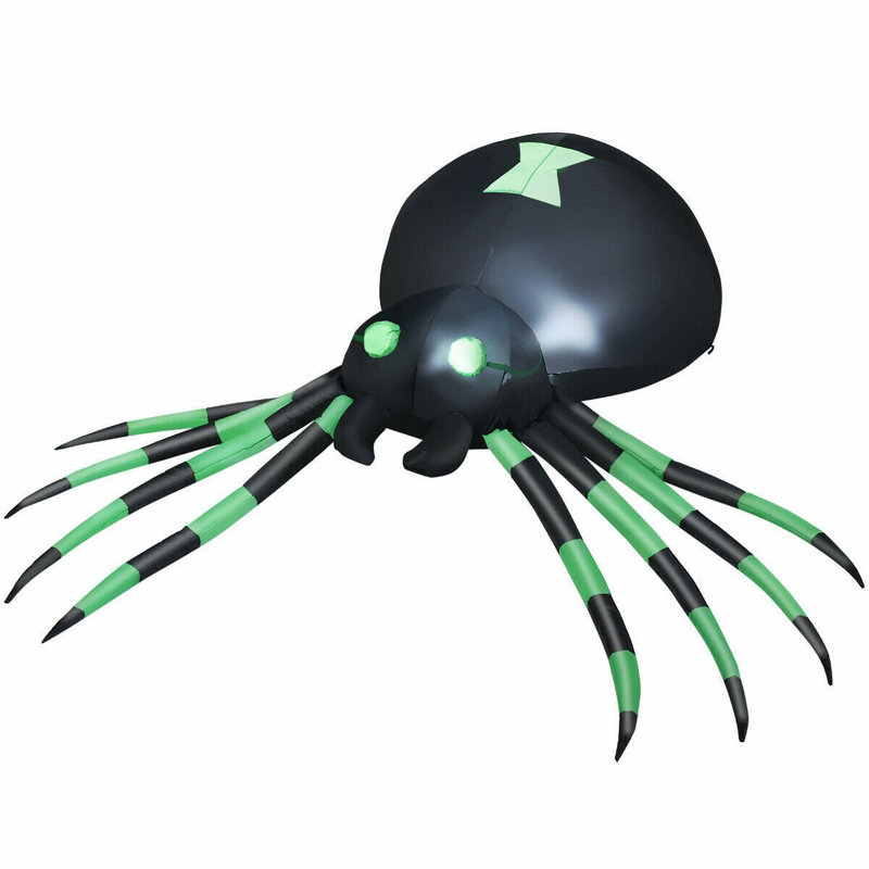 Araignée gonflable gonflable 6 pi Halloween
