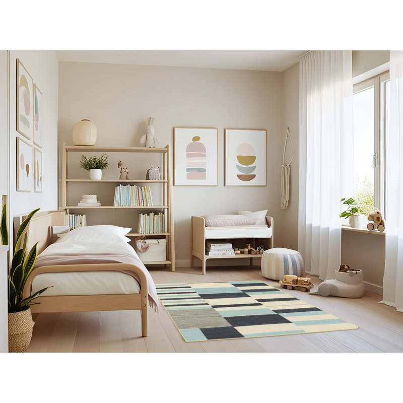 Aliena Abstract Indoor Rug, Rectangle 3' x 5'