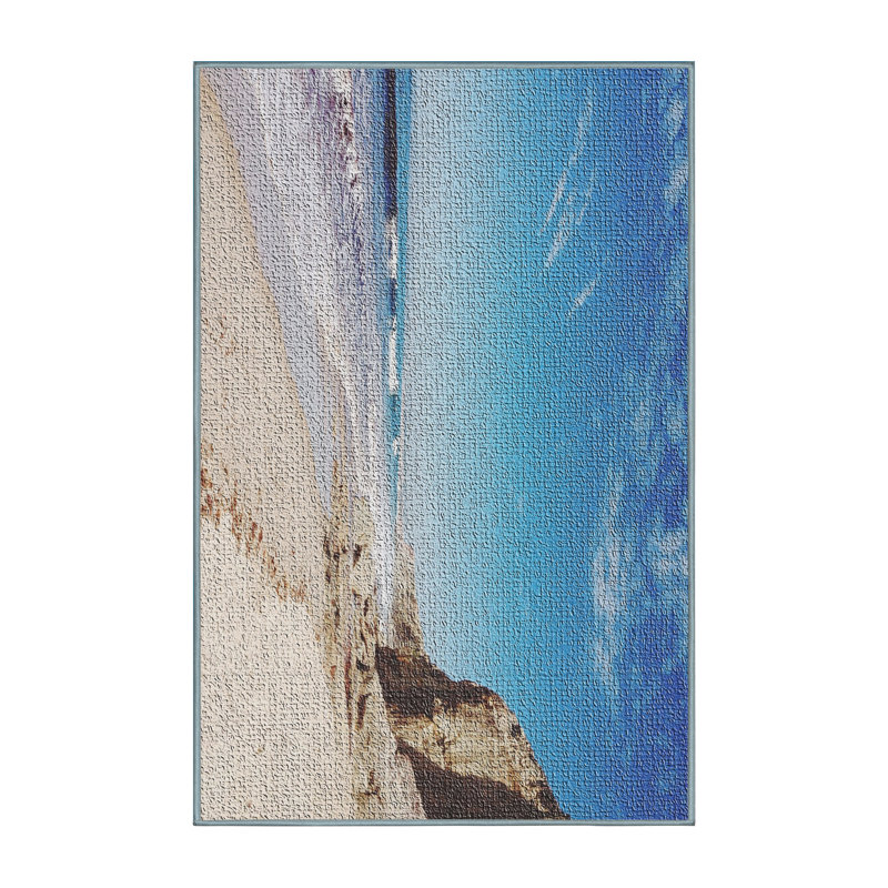 Tapis bleu area the great sea 194, Rectangle 5 pi x 7 pi