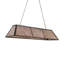 60" Long Tri-Panel Oblong Pendant