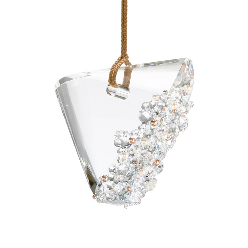 Addesion 1 - Light LED Pendant, Polished Chrome/Black Rope