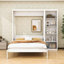 Lit escamotable mural Ell Elletsville avec tablettes-932556010-882040520