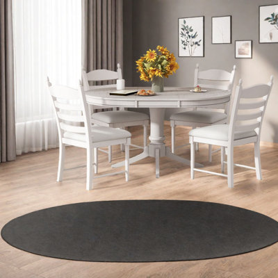 Ensemble de table de salle à manger en bois massif peu encombrant, style maison de campagne blanc antique extensible pour la cuisine à domicile