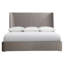 Puro Upholstered Wingback Bed