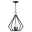 Lustre géométrique unique à 3 lumières Buckeys-22804343