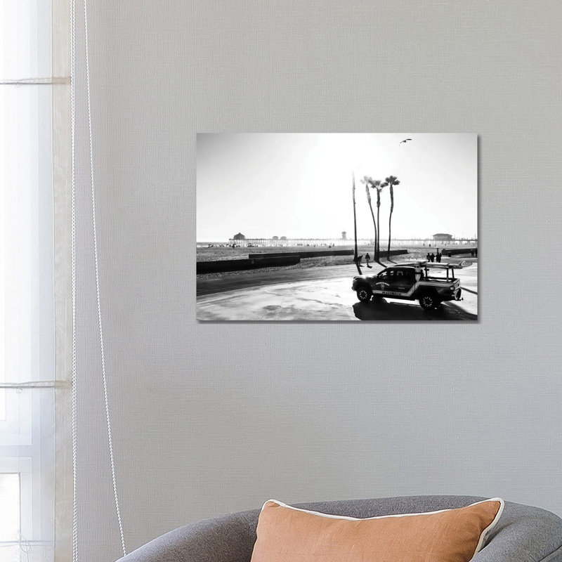 Huntington Beach Lifeguard by Philippe Hugonnard - Wrapped Canvas Print, 66.04 cm H x 45.72 cm W x 1.91 cm D