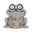 Statue de jardin en polyrésine Kellianne Playful Frog pour sculpture de jardin-2000212292