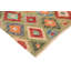 Handmade Kilim Wool Green Rug