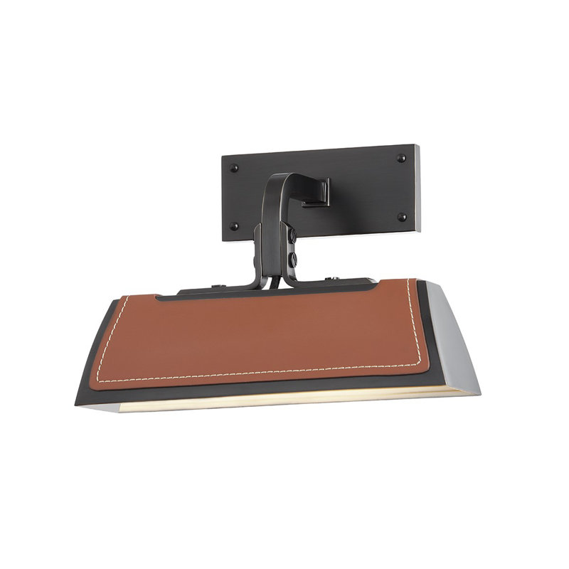 Projecteur à intensité variable 1 lumière Trelawny, H 7 po x l 10 po x P 6 po, Bronze vieilli