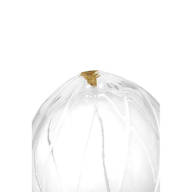 Talia Table Lamp, Clear Glass