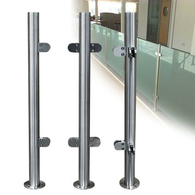 42'' Stainless Steel Glass Railing Post