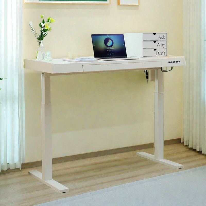 Kishon Adjustable Metal Base Standing Desk