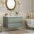 Integrated Ceramic Sink Wall-Mounted Bathroom Vanity-1873488937