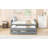 Daybed with Trundle and Drawers, Twin Size-129865489
