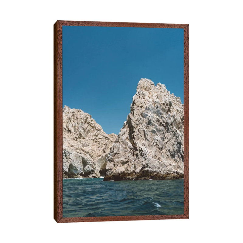 Cabo San Lucas XIV by Bethany Young - Print on Canvas, Classic Brown Wood Framed, 66.04cm H x 45.72cm W x 3.81cm D