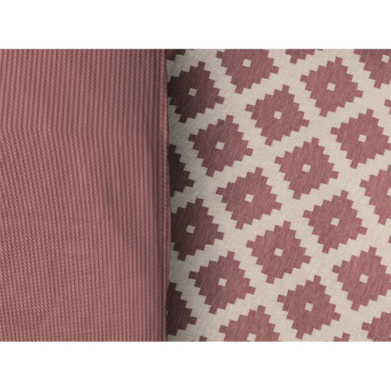 Esteban Geometric Shapes Duvet Cover Set with Pillowcases Included, Single - 1 Pillowcase (80 x 80 cm), Brown