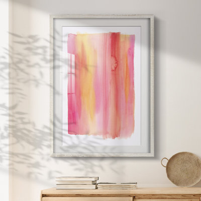 Summer Sherbet Wash I -Framed Print