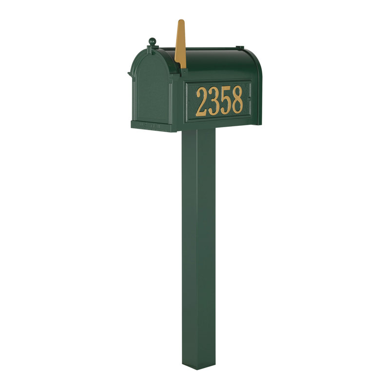 Boîte aux lettres de qualité supérieure, Oui, vert