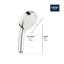 Tempesta® Cosmopolitan Multi Function Handheld Shower Head with SpeedClean Nozzles-1651565260