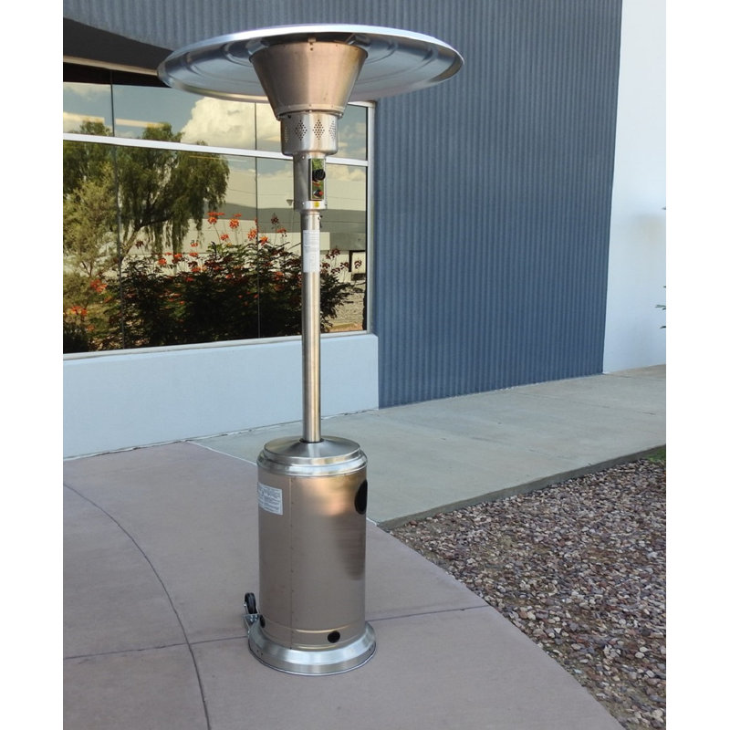 Chauffe-terrasse commercial en acier inoxydable AZ Patio Heaters