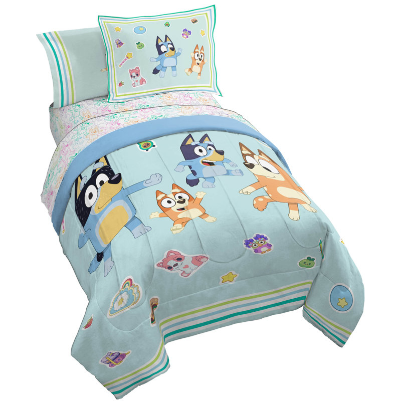 Ensemble de lit Bluey Silly, Lit simple