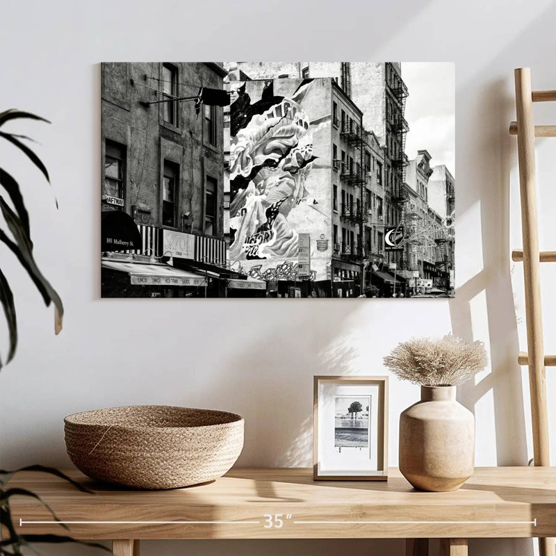 Scène urbaine Sirci Manhattan, H 16 po x l 24 po