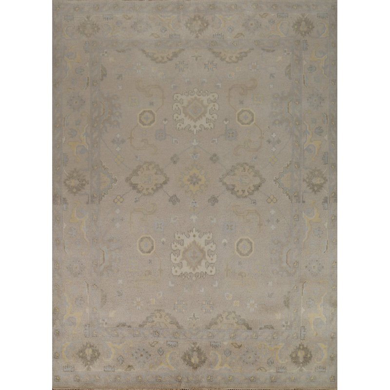 Tapis couleur terre Oushak 8 x 10 po