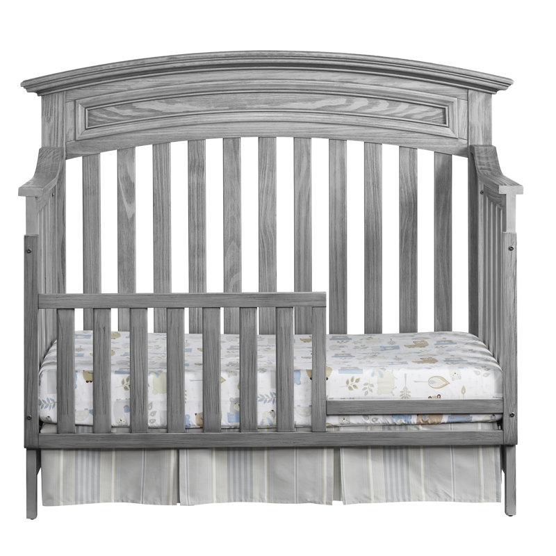 Richmond 4 in 1 Convertible Crib, Brushed Grey