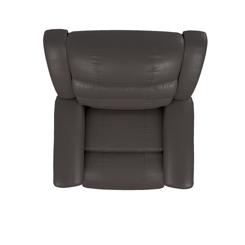 Fauteuil inclinable manuel berçant Redwood, Similicuir chocolat