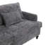 Canapé en chenille Mid Mid Modern
