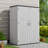 KINYING 57 Cu.Ft Outdoor Storage Shed,Resin Vertical Outdoor Storage Cabinet Waterproof For Patio Furniture, Garden Tools, Pool Accessories, Mower Storage