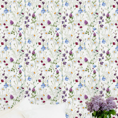 Olivios Peel & Stick Floral Roll