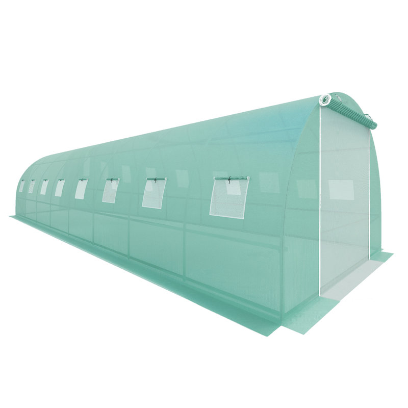 Serre de plain-pied, Vert