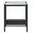 Glass Top End Table