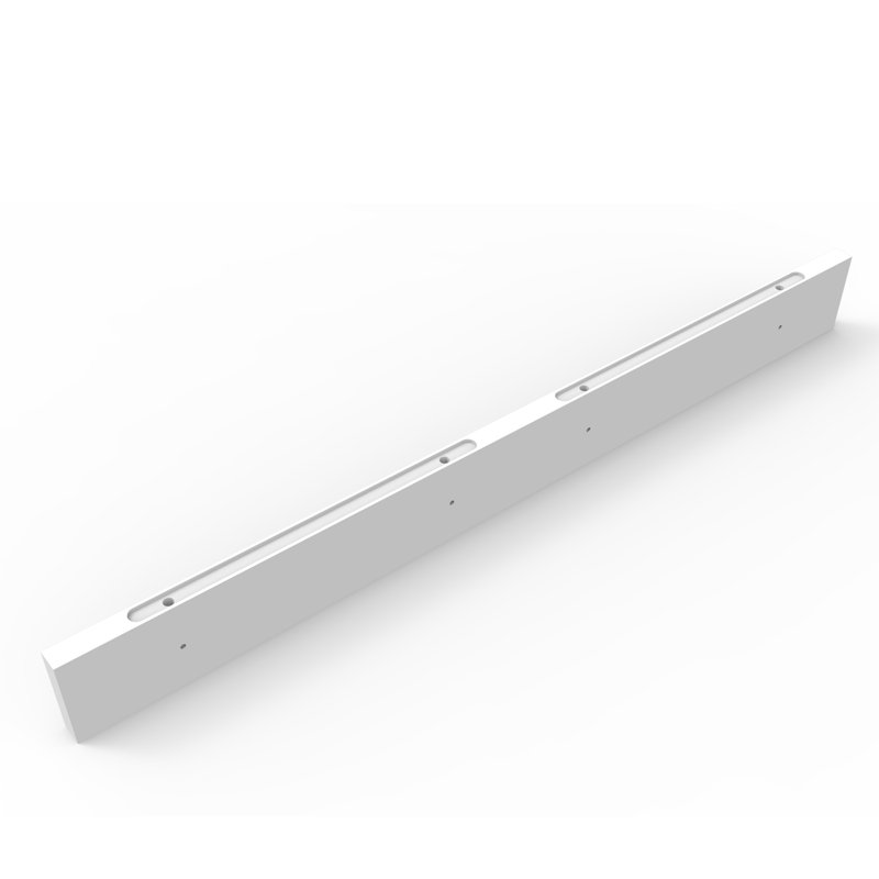 Tablette blanche lustrée l 24 po x H 1 po x P 6 po Zoe, H 1 po x l 60 po x P 6 po