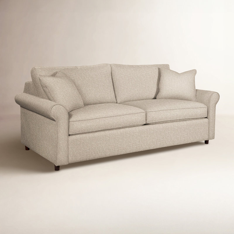 Northfield Upholstered 85'' Sofa Bed, Eggshell Crypton Performance; 0884-93, Air Dream Mattress