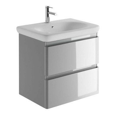 Fenix 594mm Single Bathroom Vanity with Integrated Resin Basin