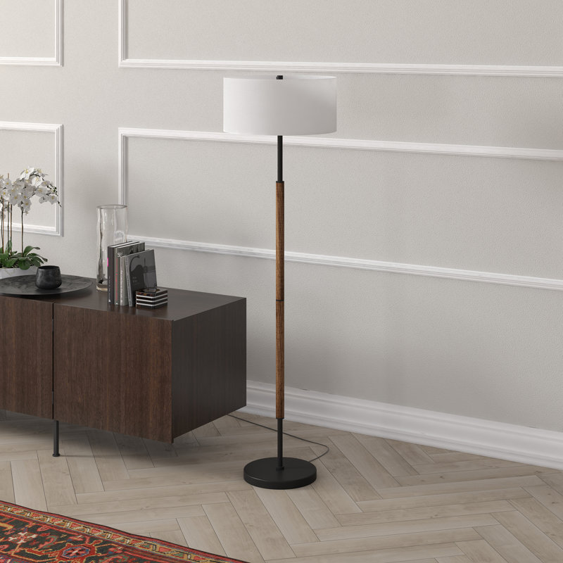 Lampe sur pied traditionnelle 62 po Simone