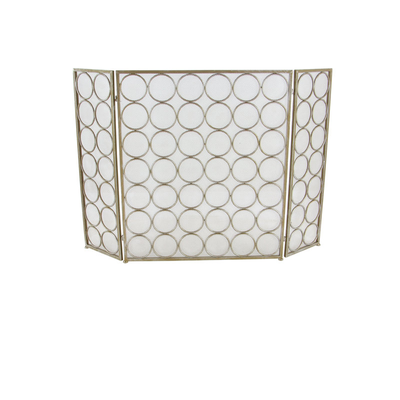 Fransen Metal Fireplace Screen
