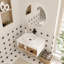 Wall Mounted Single Double Single Vanity Bathroom Vanity With Top-695067785