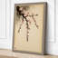 Moonlit Cherry Blossom Japandi - Wrapped Canvas-393477339-393477343
