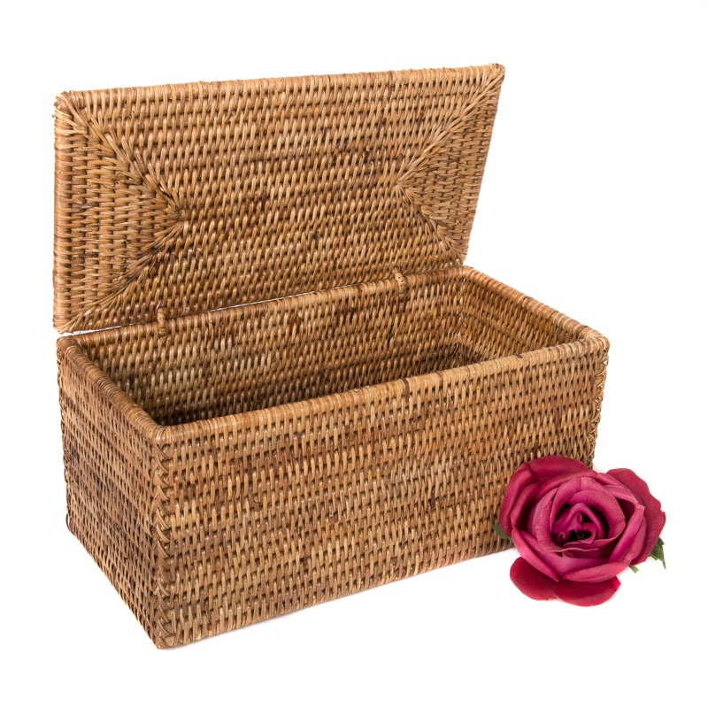 Housse pour boîte à mouchoirs Thisbe, Brun miel