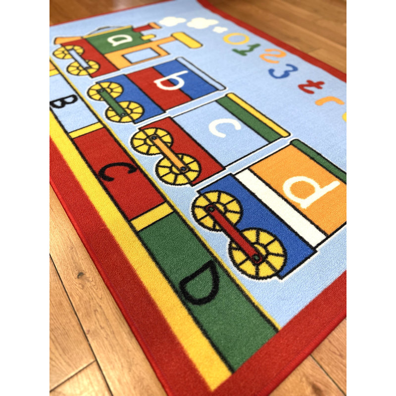 Tapis pour enfant Fun Time, Rectangle 4 pi x 6 pi